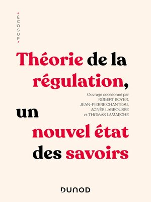 cover image of Théorie de la régulation